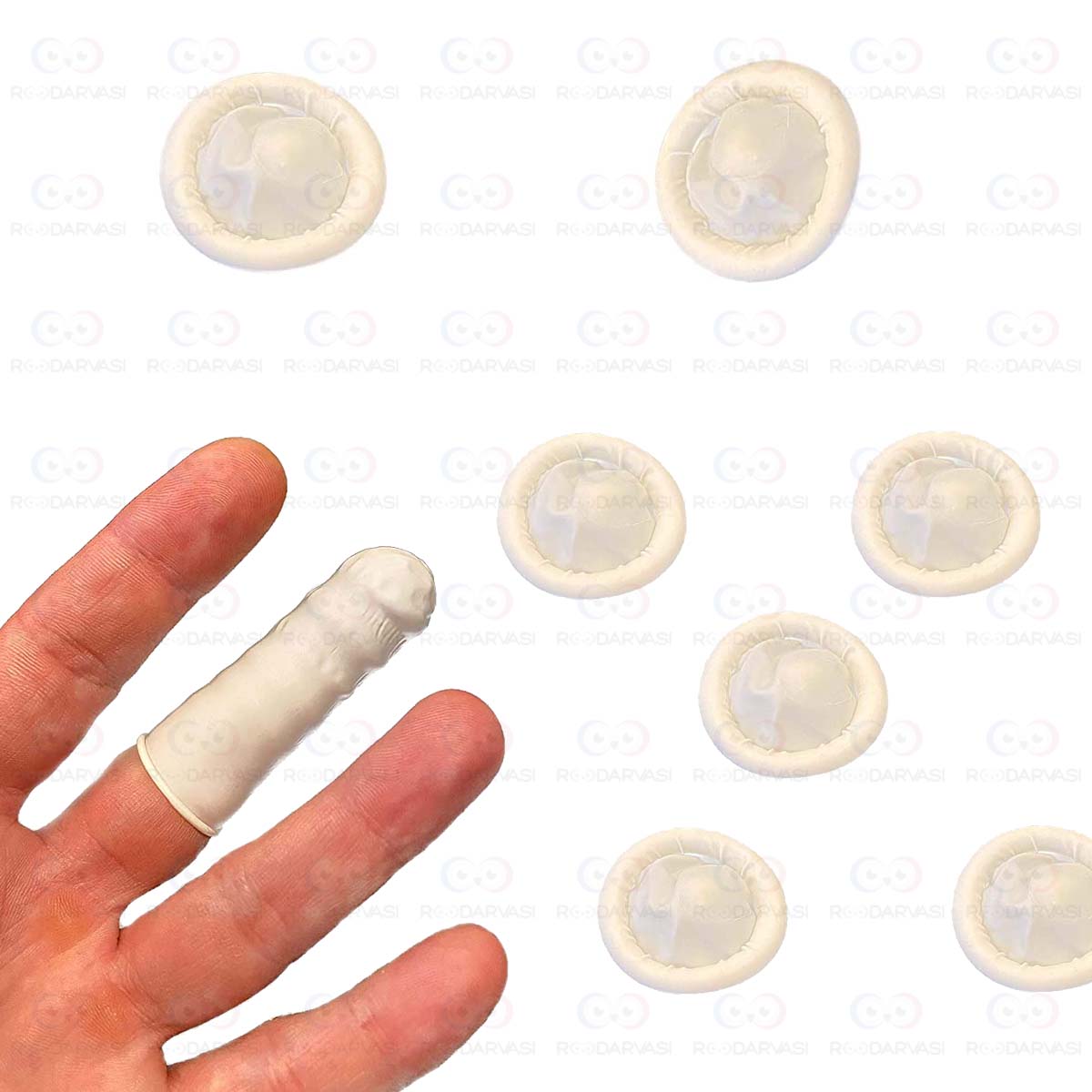 خرید و نحوه استفاده کاندوم انگشتی Finger Condom رودرواسی